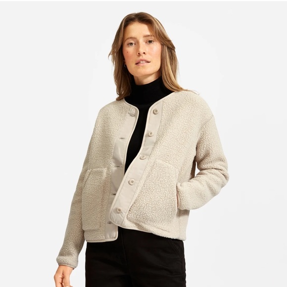 Everlane Jackets & Coats Everlane Teddy Liner Jacket Poshmark